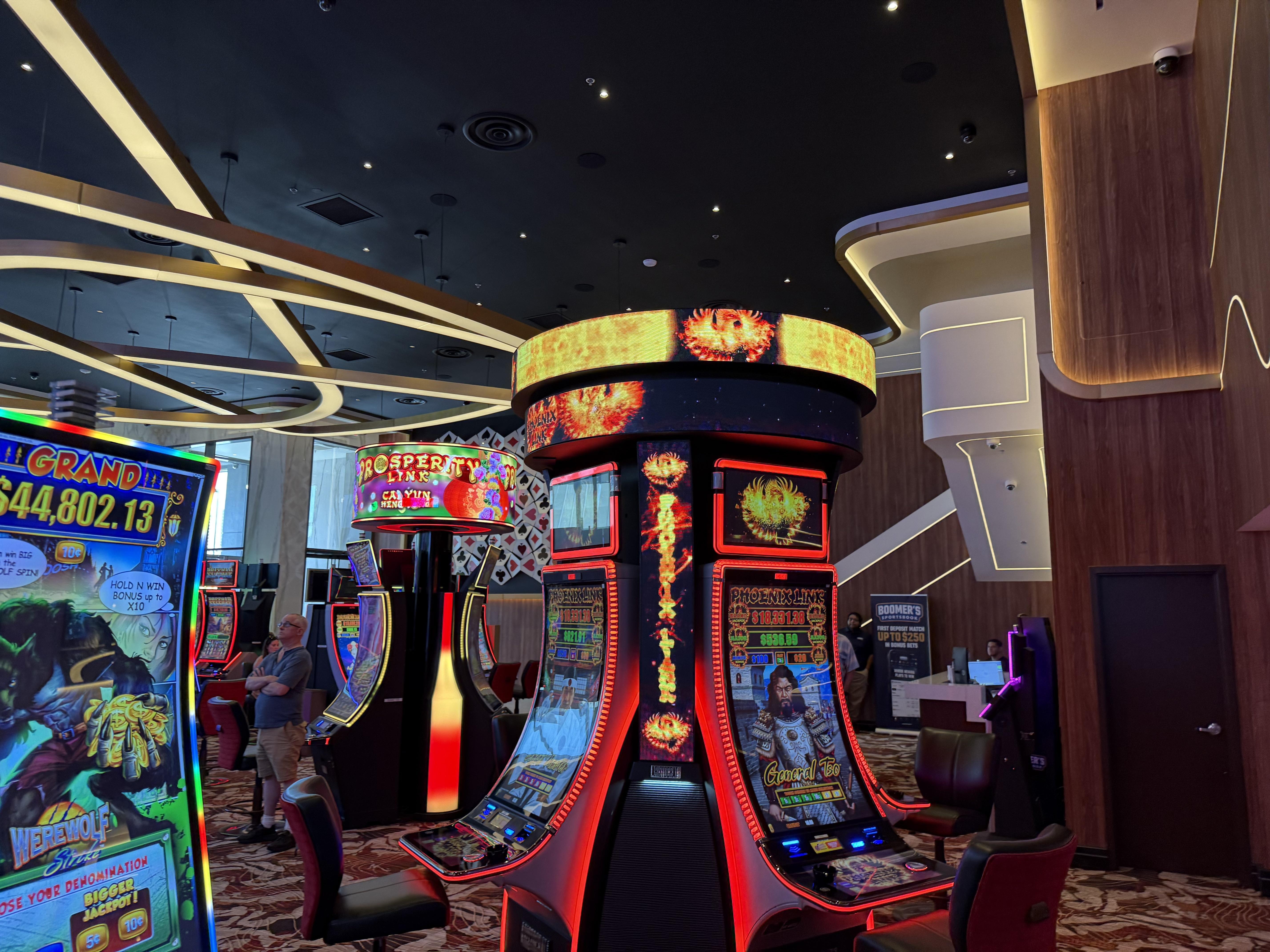 En emosjonell lounge og casino på stedet